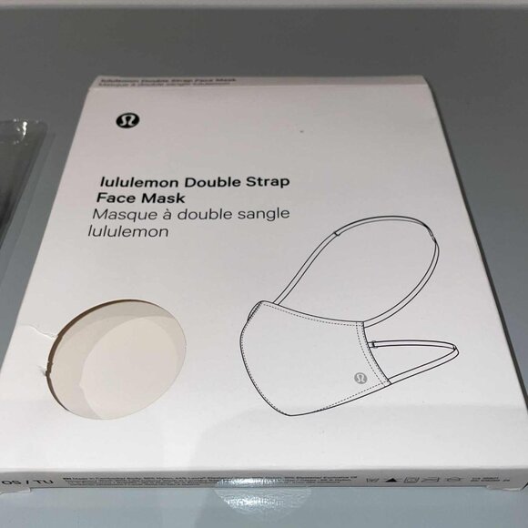 LULULEMON Face Mask - Double Strap - NEW IN BOX - color code COMB - Picture 4 of 6